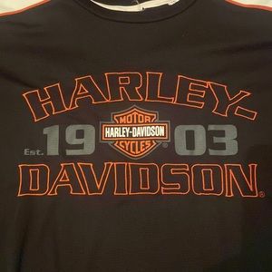 Men’s Harley Davidson shirt knit jersey like material Peterson’s Key West XL